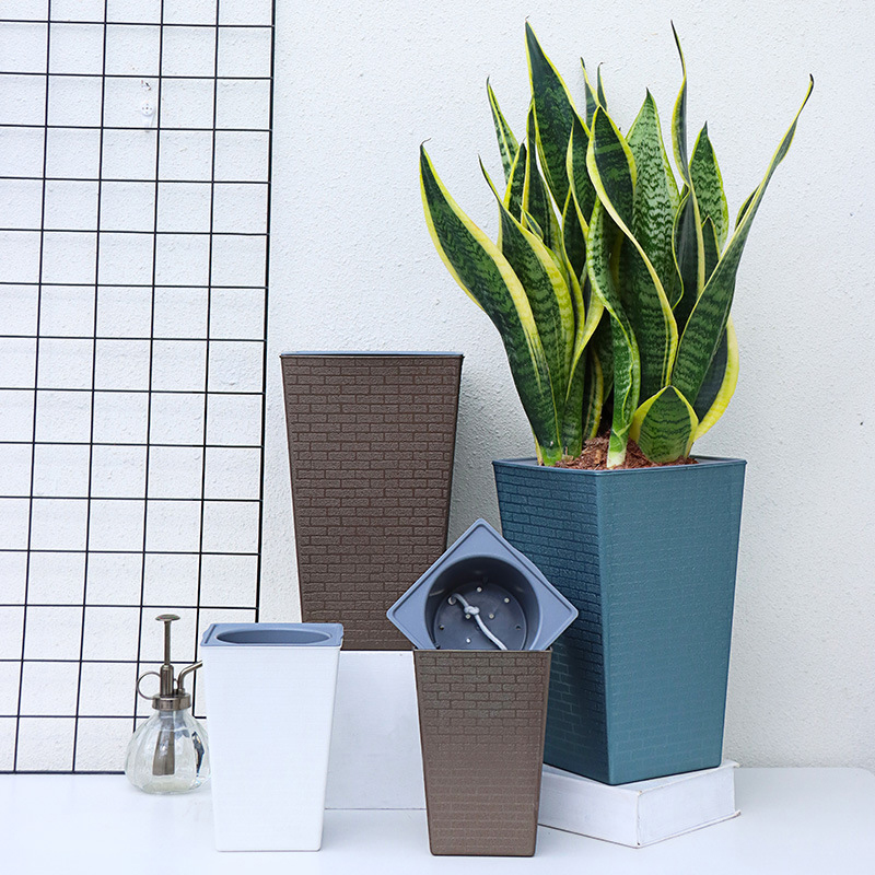 Brick Pattern Flowerpot Imitat - огляд і ціна Aloe Vera Pot