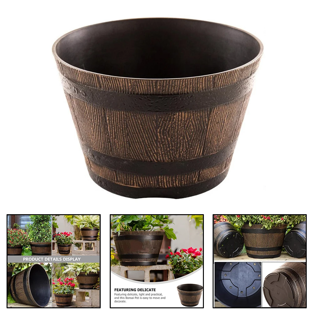 Rustic Whiskey Bucket Resin Po - огляд і ціна Aloe Vera Pot