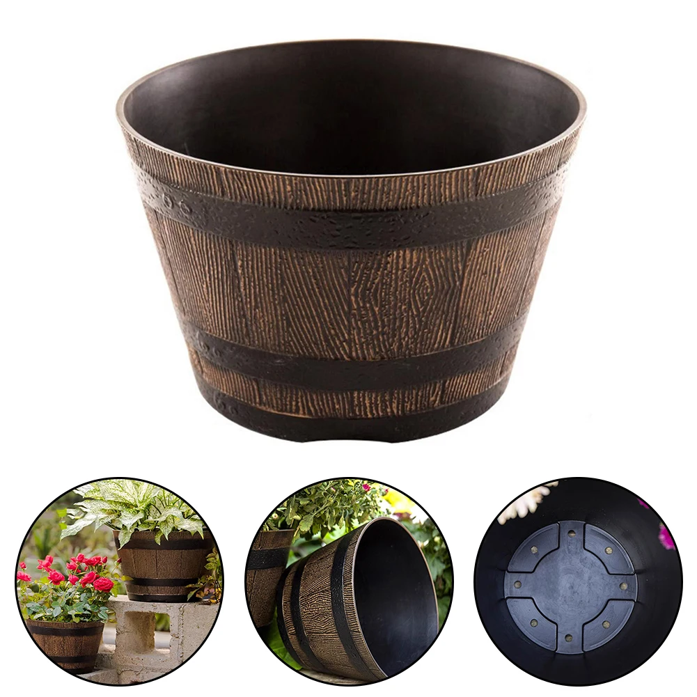 Rustic Whiskey Bucket Resin Po - огляд і ціна Aloe Vera Pot