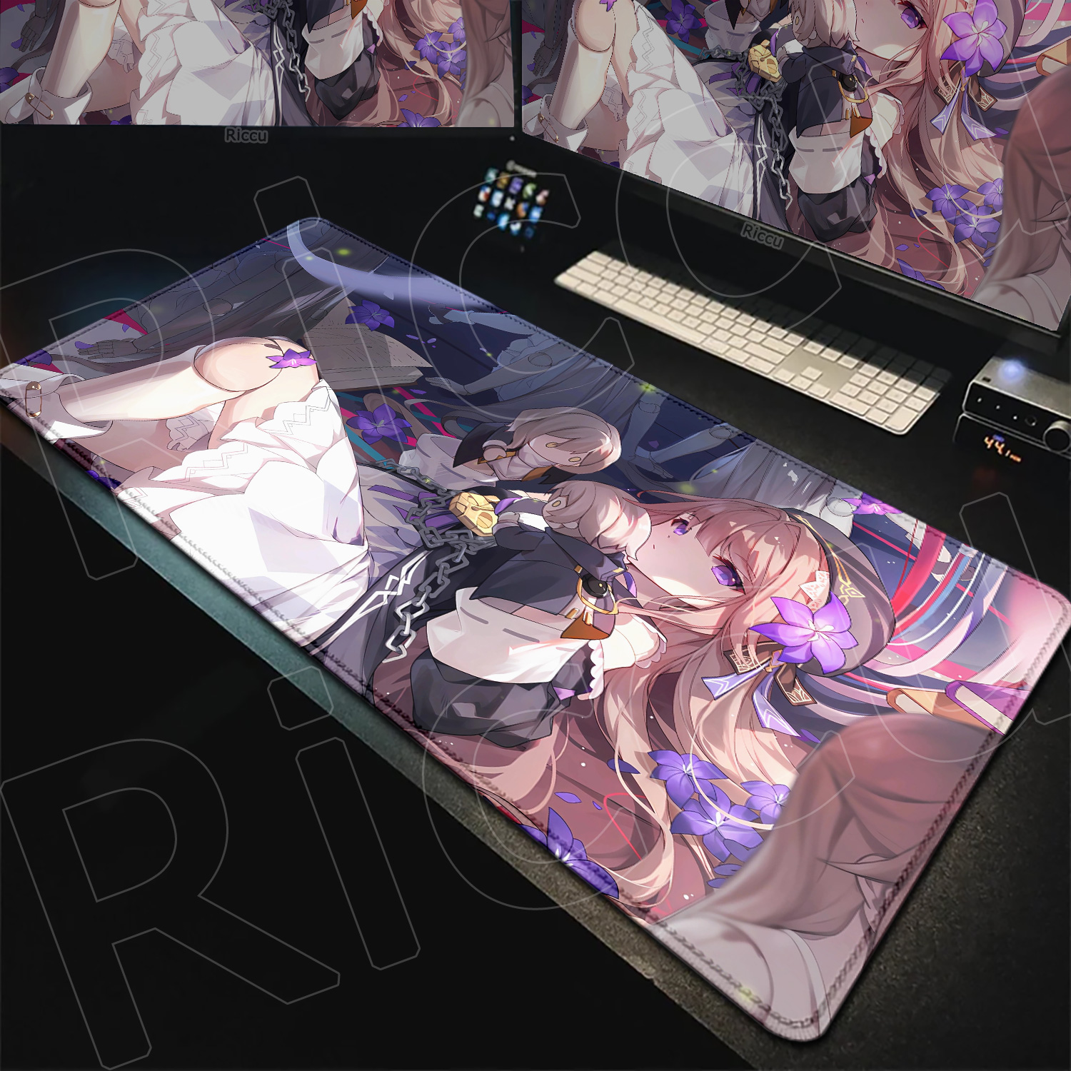The Herta Keyboard Mat Purple  - огляд і ціна Tradescantia Purple